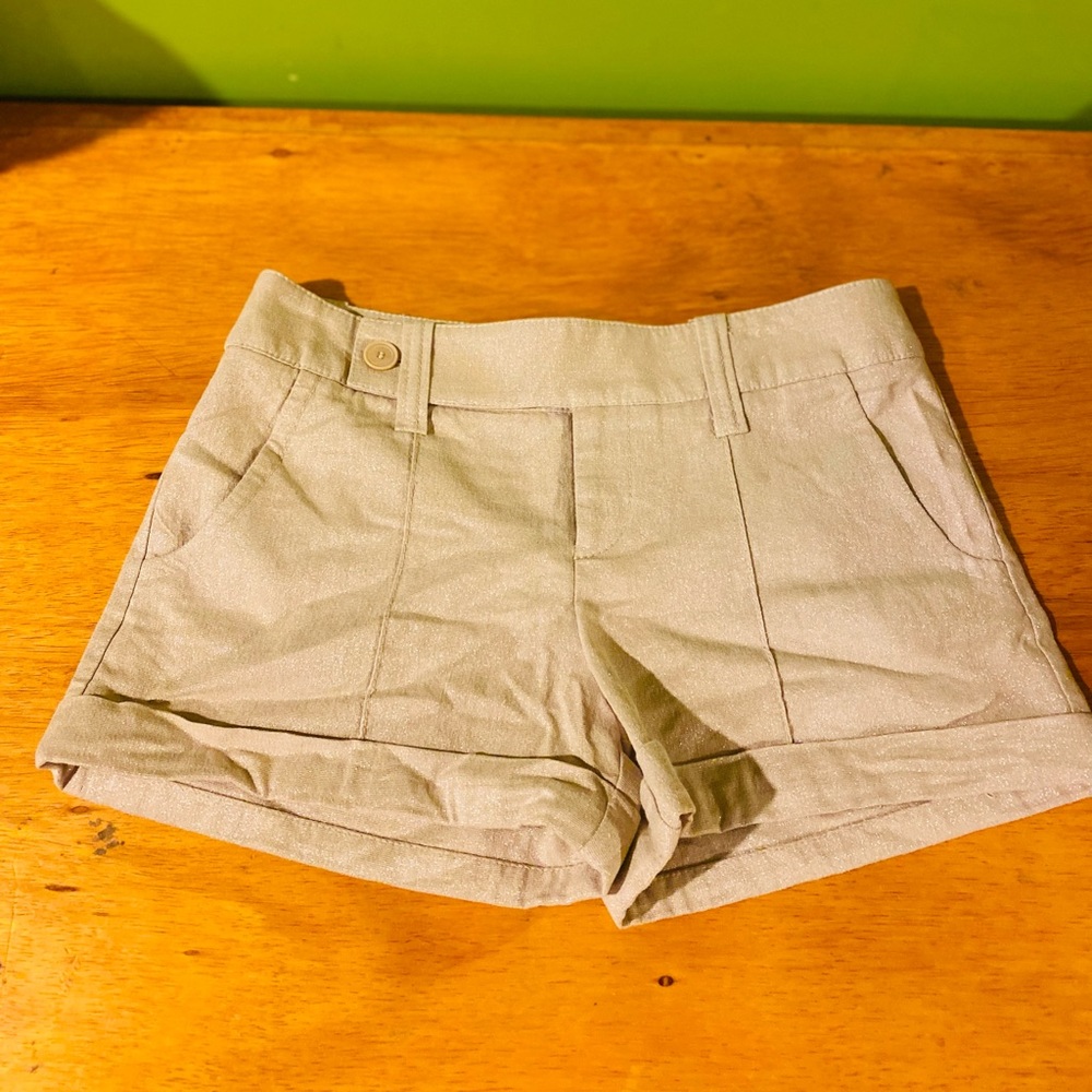BEBE Glittery Shorts